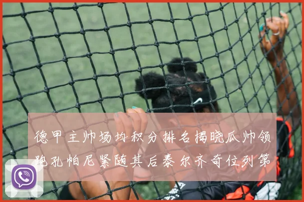 德甲主帅场均积分排名揭晓瓜帅领跑孔帕尼紧随其后泰尔齐奇位列第六